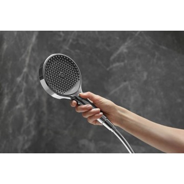 Ручной душ Hansgrohe Rainfinity черный матовый 26864670