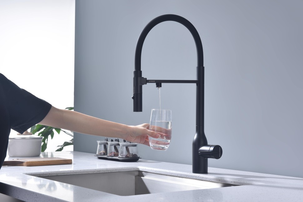 Смеситель для кухни Magneto One, антрацит, Ma213188-AN, Paulmark