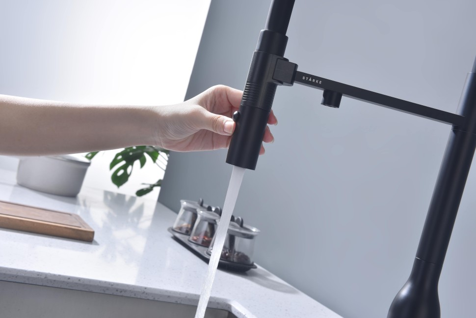 Смеситель для кухни Magneto One, антрацит, Ma213188-AN, Paulmark