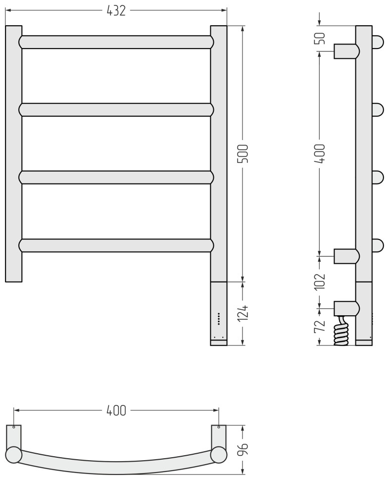 Галант 3.1 500х400 МЭМ правый