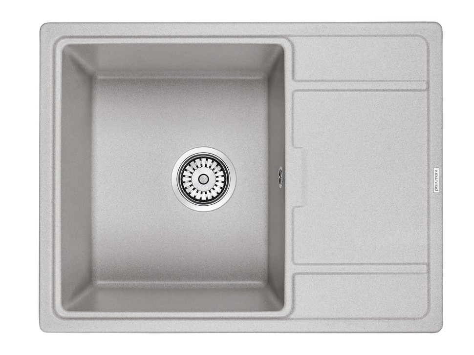 Мойка FLUGEN 50-650, IT-GRANIT, PM216550-GR, серый, 650х500 мм, Paulmark