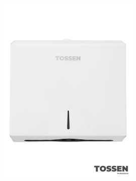 TOSSEN Z-400 MW - диспенсер бумажных полотенец (коллекция «Белая сталь»)