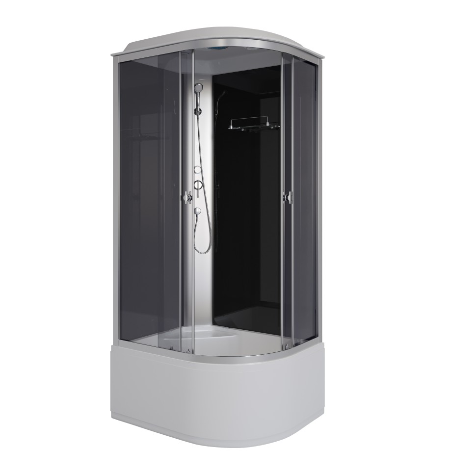 Душевая кабина Niagara Eco E90/70/40L/TN (90х70х215) средний поддон(26см),стекло матовое,4 места