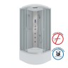 Душевая кабина Niagara Classic NG-2309-14F (100х100х215) высокий поддон(40см),стекло матовое,4 места