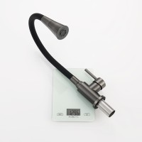 Смеситель Splenka для кухни с гибким изливом S201.4306.09 Графит