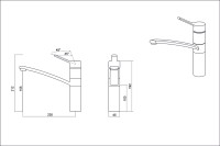 Смеситель EMAR EC-3011 3011.5 Агат