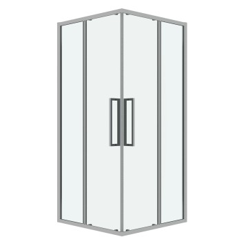 Душевое ограждение Grossman Cosmo 300.K33.02.9090.10.00 (90х90х195) квадрат,раздвижная,хром,стекло прозрачное, 1 место
