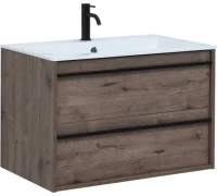 Тумба с раковиной Lino 90 Дуб Веллингтон