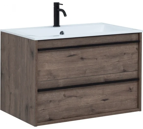 Тумба с раковиной Lino 90 Дуб Веллингтон