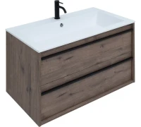 Тумба с раковиной Lino 90 Дуб Веллингтон