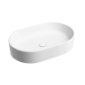 Умывальник чаша накладная овальная (цвет Белый Матовый) Element 608x385x122мм
