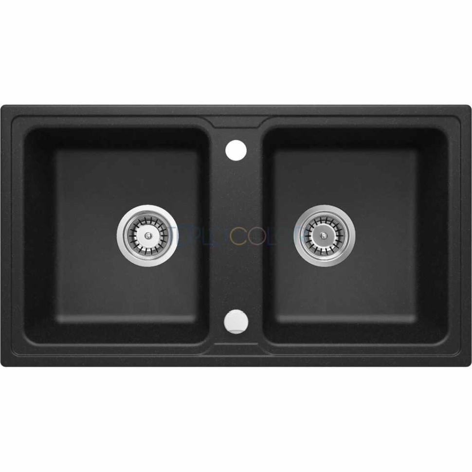 Гранитная мойка, 2-чаши