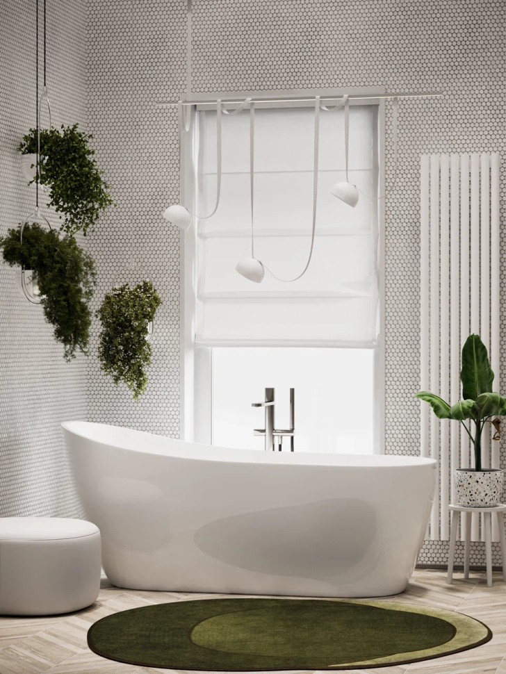 Ванна SANCOS Perla акриловая отдельностоящая