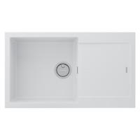 Мойка EXTENSIO 86, ACRYSTONE, PM988650-WH, WHITE, 860х500 мм, Paulmark