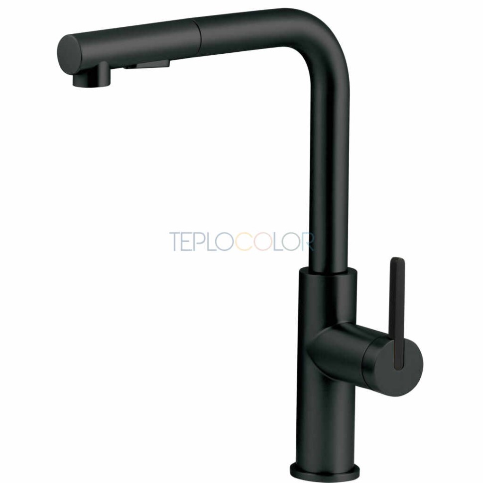 Смеситель для кухни, с выдвижным изливом