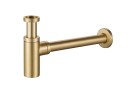 Сифон для раковины Raglo сатин золото