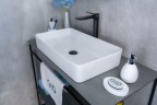 Раковина Gid N9396 51140 накладная белая 60x34x11