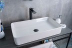 Раковина Gid N9396 51140 накладная белая 60x34x11