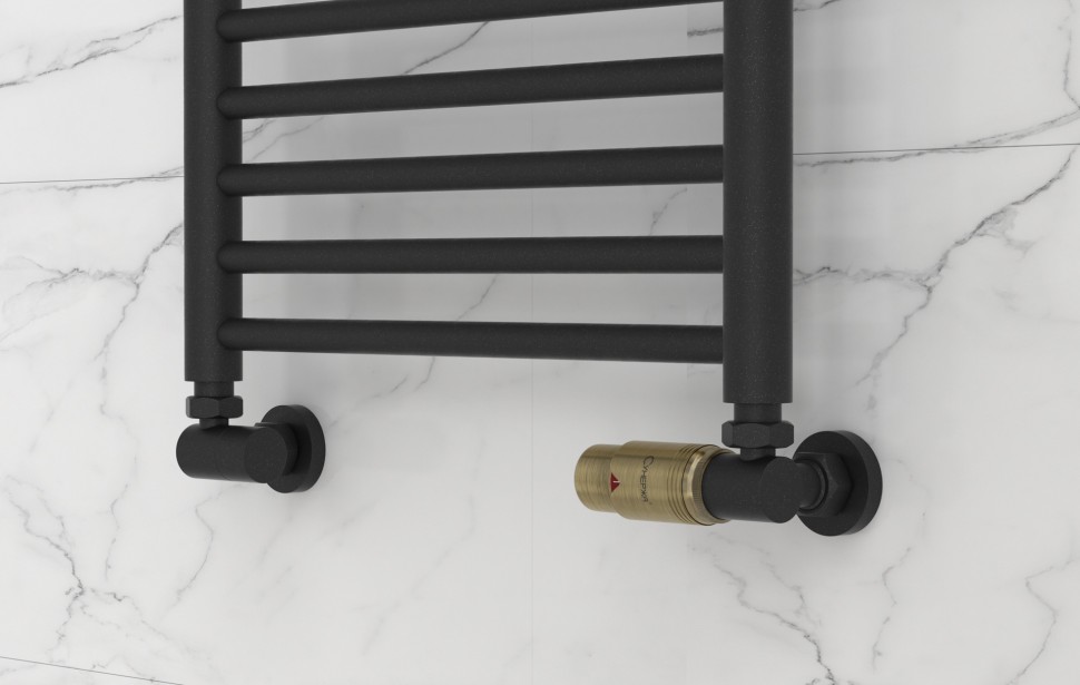 Автоматический терморегулятор 3D правый (G 1/2" НР х G 3/4" НГ)