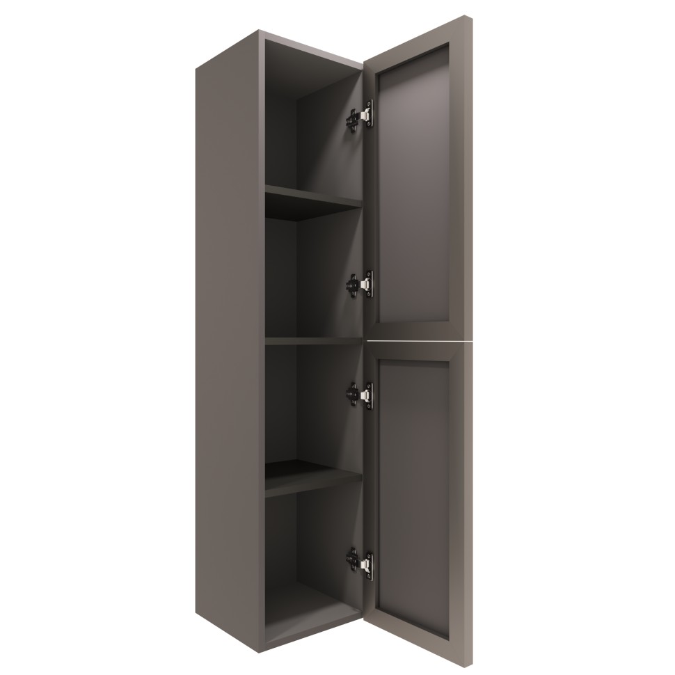 Шкаф Vincea Elise VSC-4EL150MG подвесной, 1500*350*350, серый матовый