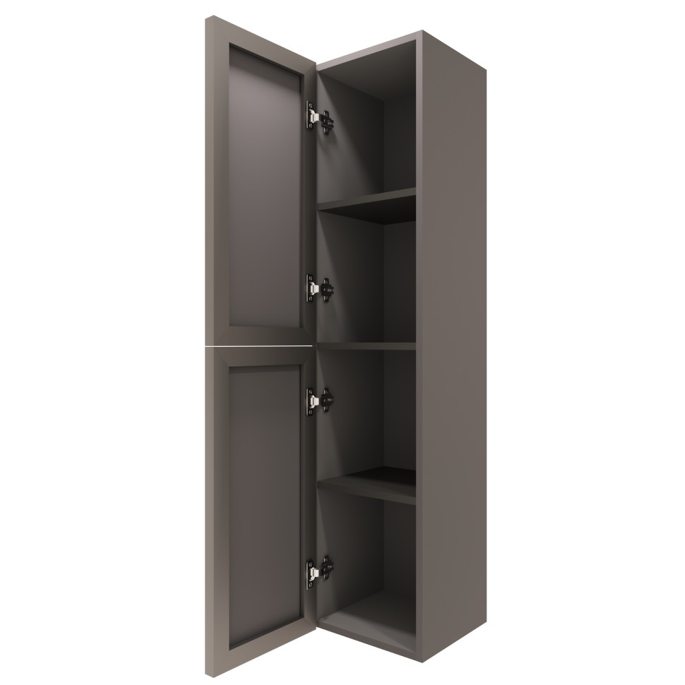 Шкаф Vincea Elise VSC-4EL150MG подвесной, 1500*350*350, серый матовый