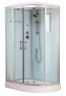 Timo Standart T-6602 Silver Fabric L душевая кабина (120*85*220), шт
