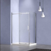 Душевой уголок Como-N VSR-4CN9013CL, 1300*900, хром, стекло прозрачное