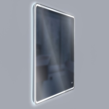 Зеркало LED VLM-3VC120-2 1200х800 c сенсорным выключателем и диммером, антизапотевание