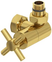 Вентиль 3D правый крест (G 1/2" НР х G 3/4" НГ)