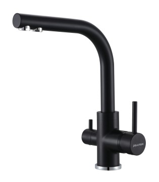 Смеситель для кухни ESSEN, антрацит полностью, Es213011-401TB(AN), Paulmark
