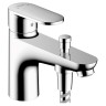 Смеситель для ванны и душа Hansgrohe Vernis Blend Monotrou 71444000 хром