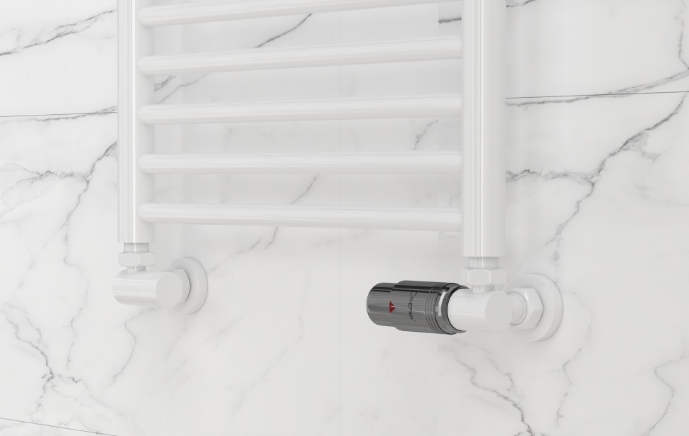 Автоматический терморегулятор 3D правый (G 1/2" НР х G 3/4" НГ)