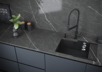 Мойка нерж. сталь NEXT 54 UNI, PM215444-MG, матовый серый, 540х440мм, Paulmark 1,2мм