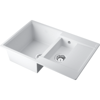 Кухонная мойка Omoikiri Daisen 78-2T-WH Tetogranit/белый