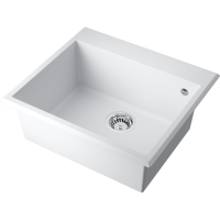 Кухонная мойка Omoikiri Tedori 57-WH Tetogranit/белый