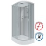 Душевая кабина Niagara Classic NG-3312-14L (120х80х215) низкий поддон(13см),стекло матовое,3 места