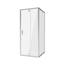 Душевое ограждение Niagara Nova NG-63-8A-A70 (80х70х195) прямоугольник,хром,двери распашные,стекло прозрачное,2 места