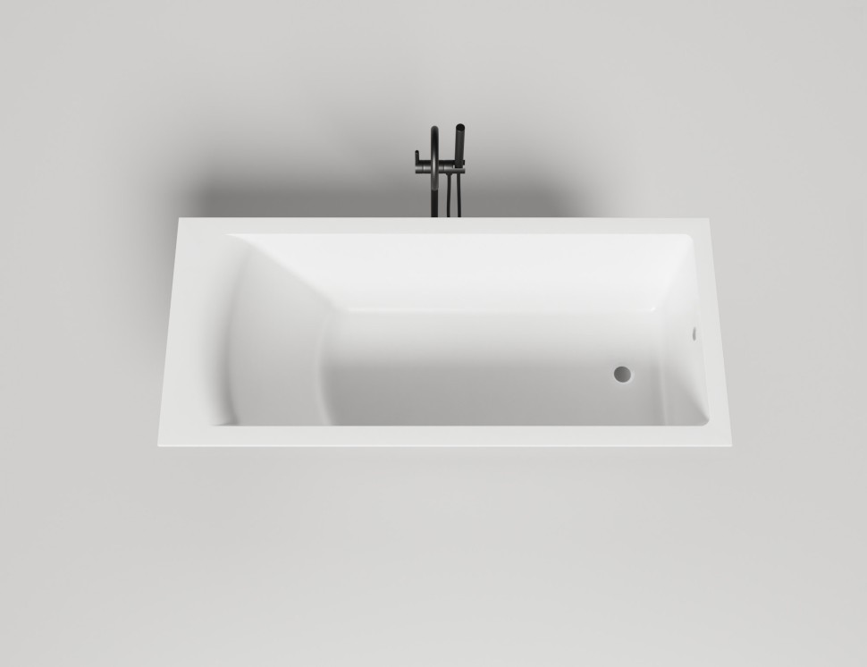 Ванна встраиваемая CASCATA 170x75 S-Stone Матовое