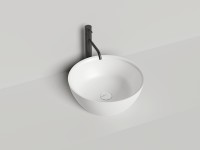 Раковина накладная ALDA 02 425х425х155 S-Stone Матовое