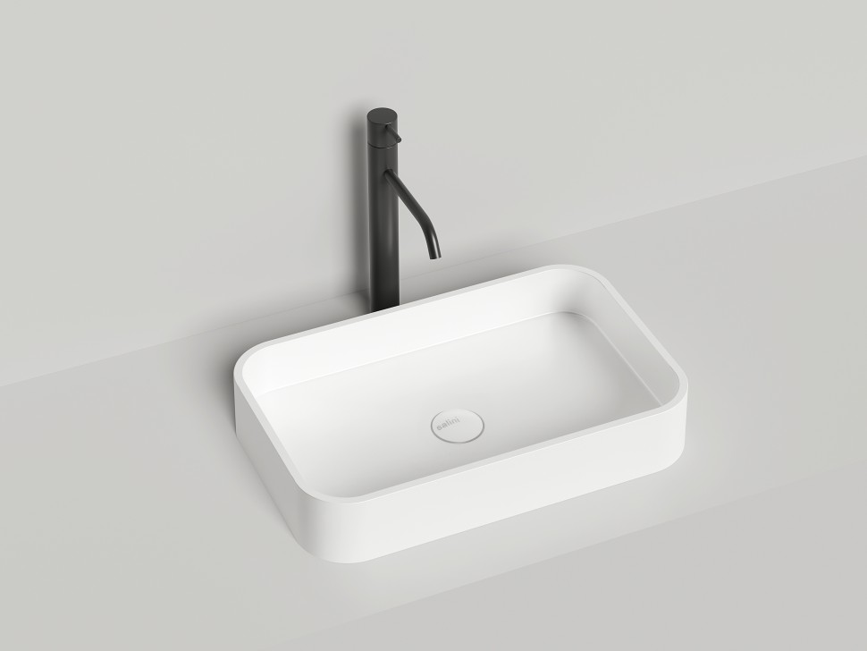 Раковина накладная CALLISTA 01 540х345х100 S-Stone Матовое