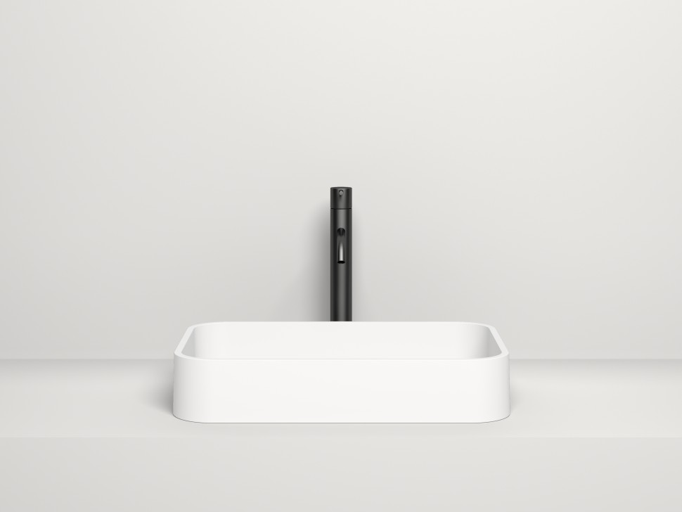 Раковина накладная CALLISTA 01 540х345х100 S-Stone Матовое