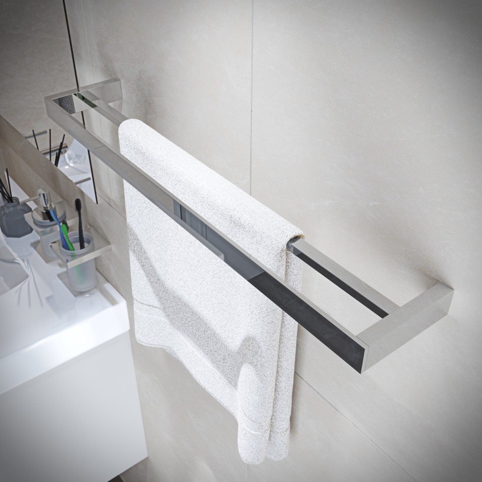 Полотенцедержатель двойной Timo Petruma 15256/00 хром