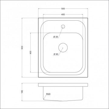 Мойка EMAR 5060L EMAR 5060L