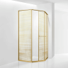 Душевой уголок RGW SV-82Gb "L" (Золотая вуаль, 800x800)