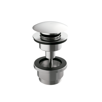 Донный клапан GRB VALVES 05055093 клик-клак, круглый, вороненная сталь
