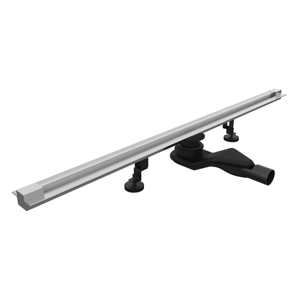 Душевой трап обрезной - SDR-50S - сатин (600)