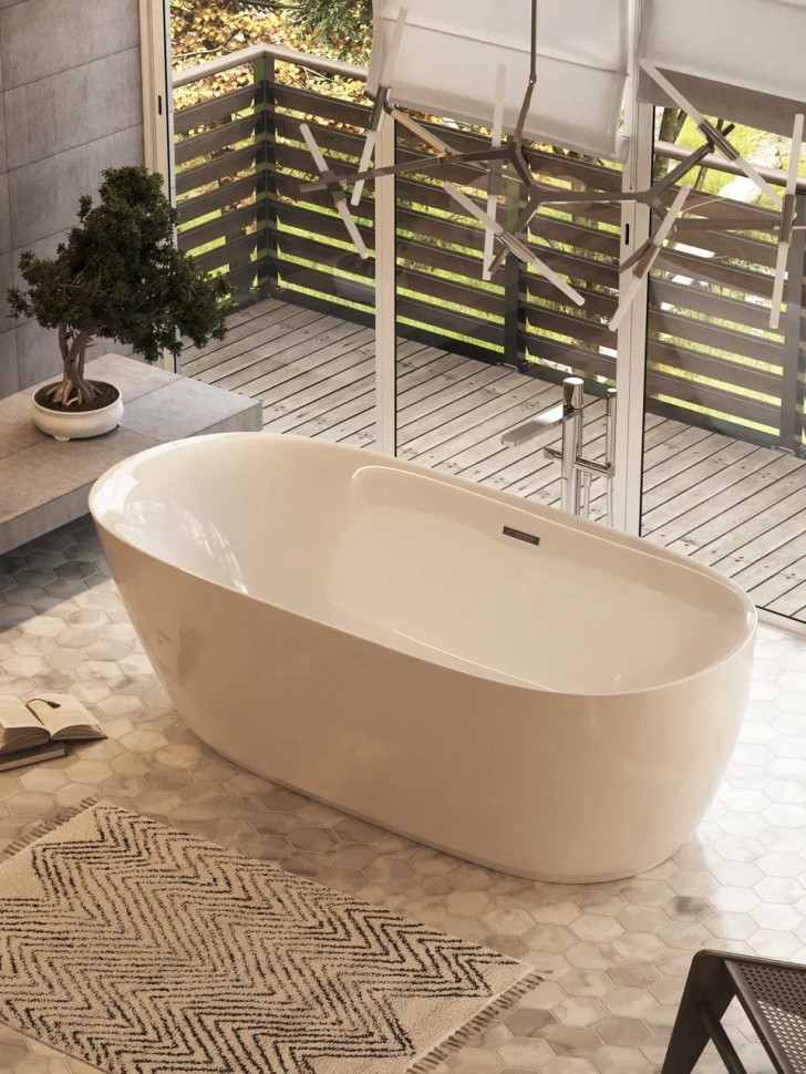 Ванна SANCOS Single акриловая отдельностоящая