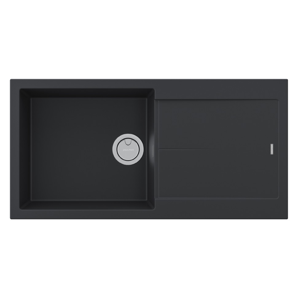 Мойка EXTENSIO 99, ACRYSTONE, PM989950-AN, ANTRACITE, 990х500 мм, Paulmark