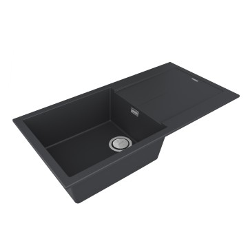 Мойка EXTENSIO 99, ACRYSTONE, PM989950-AN, ANTRACITE, 990х500 мм, Paulmark
