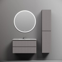 Тумба подвесная SANCOS Snob T 890х445х500, c двумя ящиками оснащенными доводчиками, Doha Soft, арт.SNT90SM